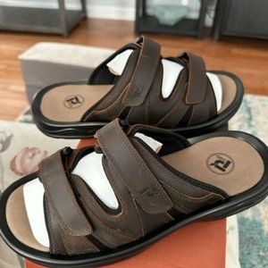 PROPET MENS VERO BROWN SANDALS - BRAND NEW